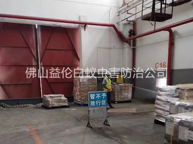 祖庙仓库白蚁预防工程